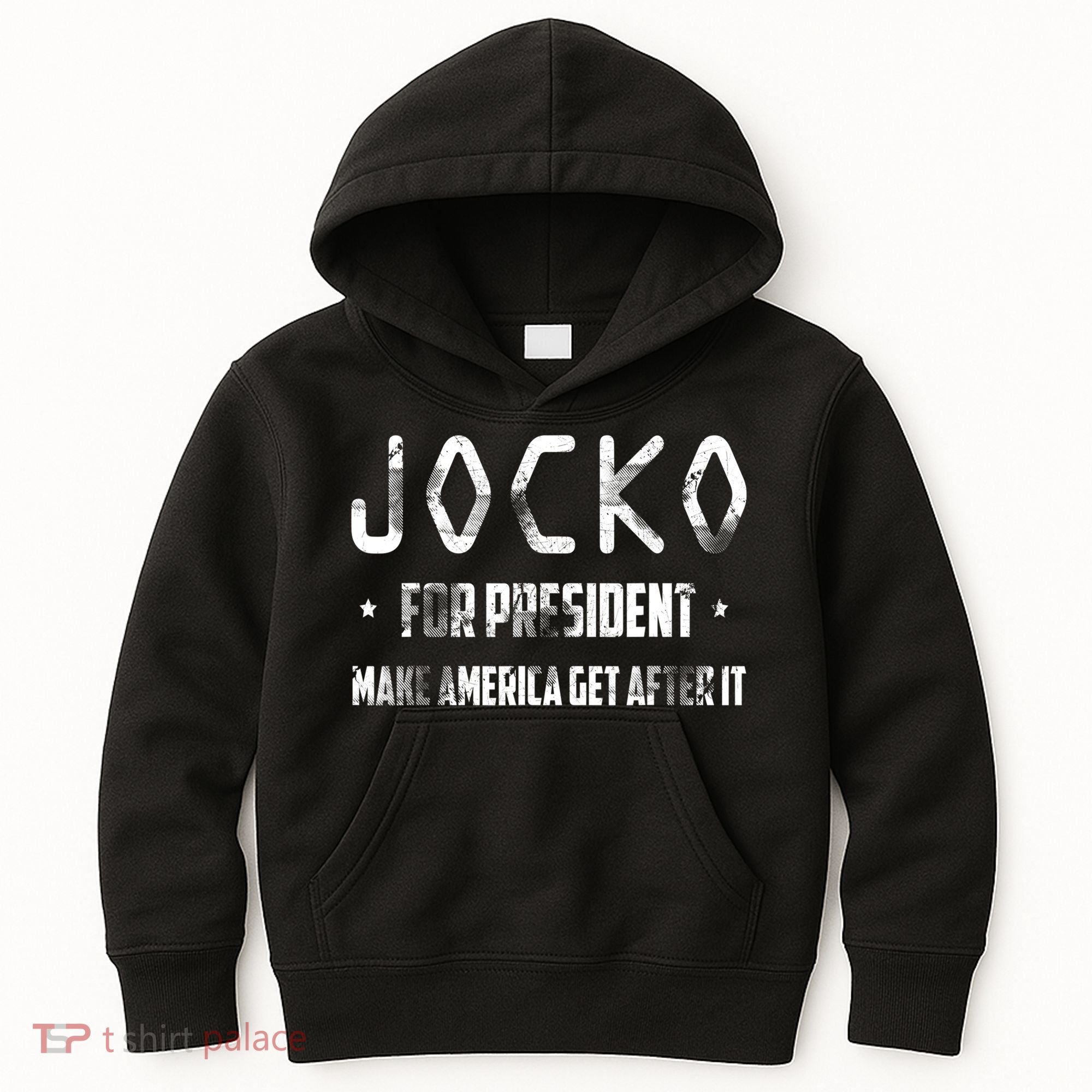 Jocko For President Make America Get After It Black Kids Hoodie