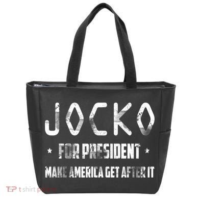Jocko For President Make America Get After It Black Tote Bag