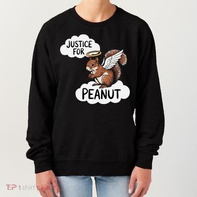 Justice For Peanut The Squirrel Women's Sweatshirt