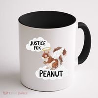 Justice For Peanut The Squirrel Coffee Mug thumb 1