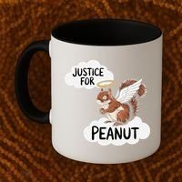 Justice For Peanut The Squirrel Coffee Mug thumb 2
