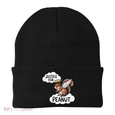 Justice For Peanut The Squirrel Beanie