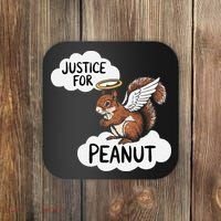 Justice For Peanut The Squirrel Coaster thumb 0