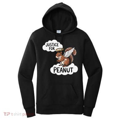 Justice For Peanut The Squirrel Women's Hoodie