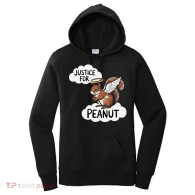 Justice For Peanut The Squirrel Women's Hoodie