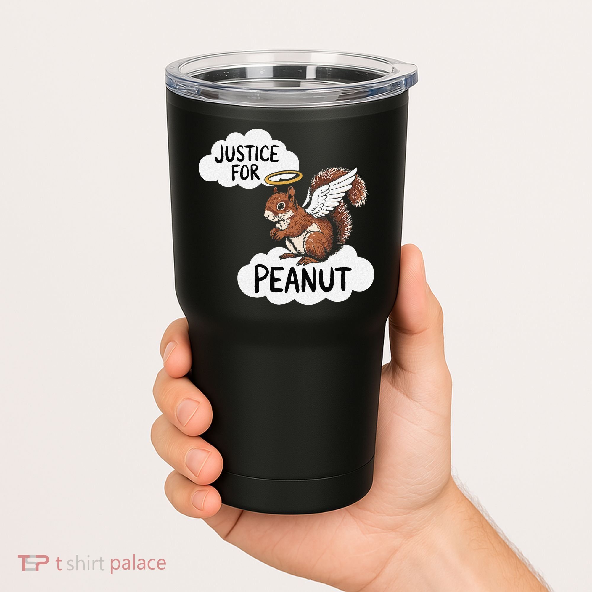 Justice For Peanut The Squirrel Tumbler