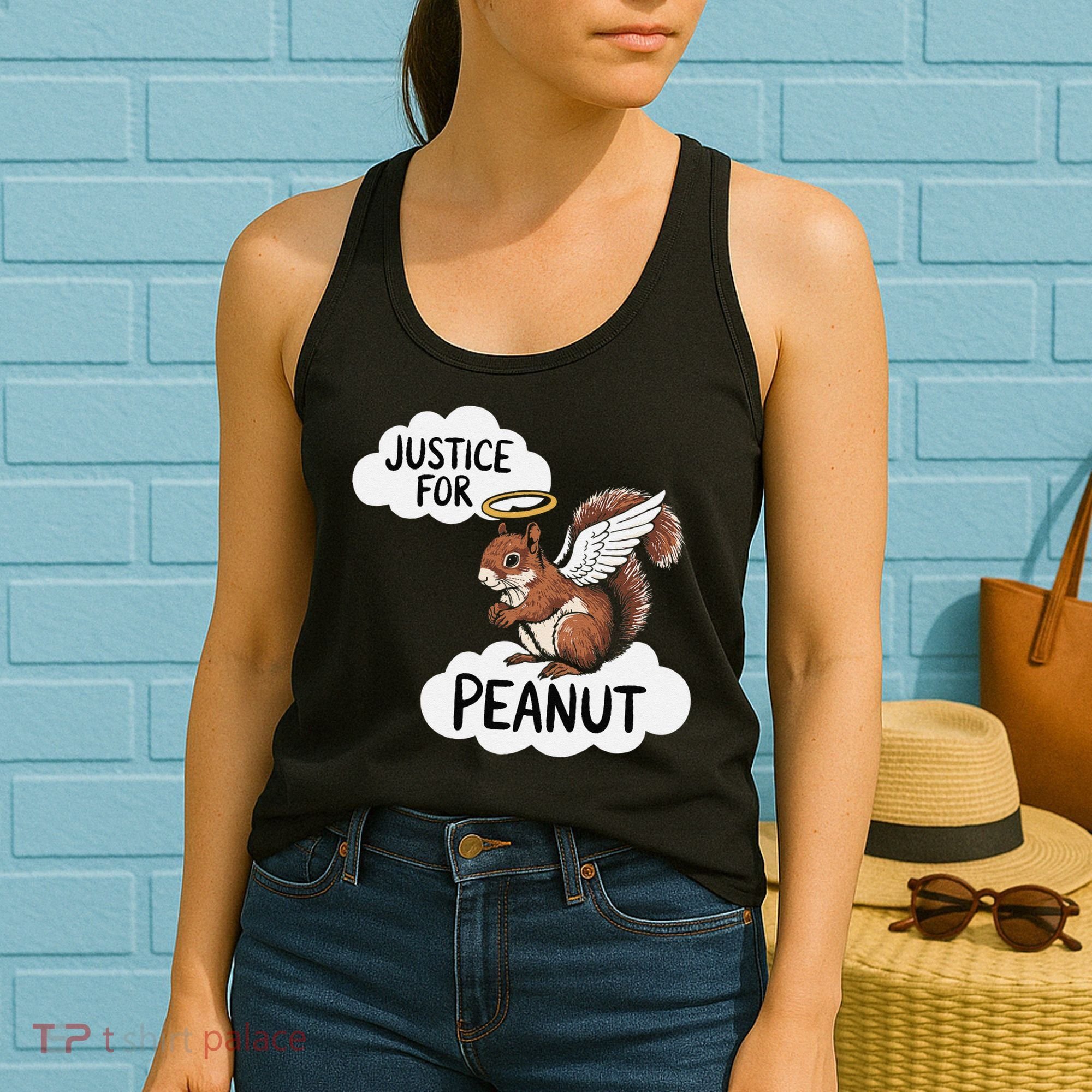 Justice For Peanut The Squirrel Women's Tank Top