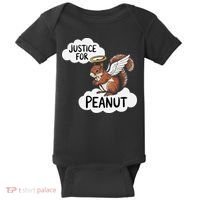 Justice For Peanut The Squirrel Baby Bodysuit thumb 0