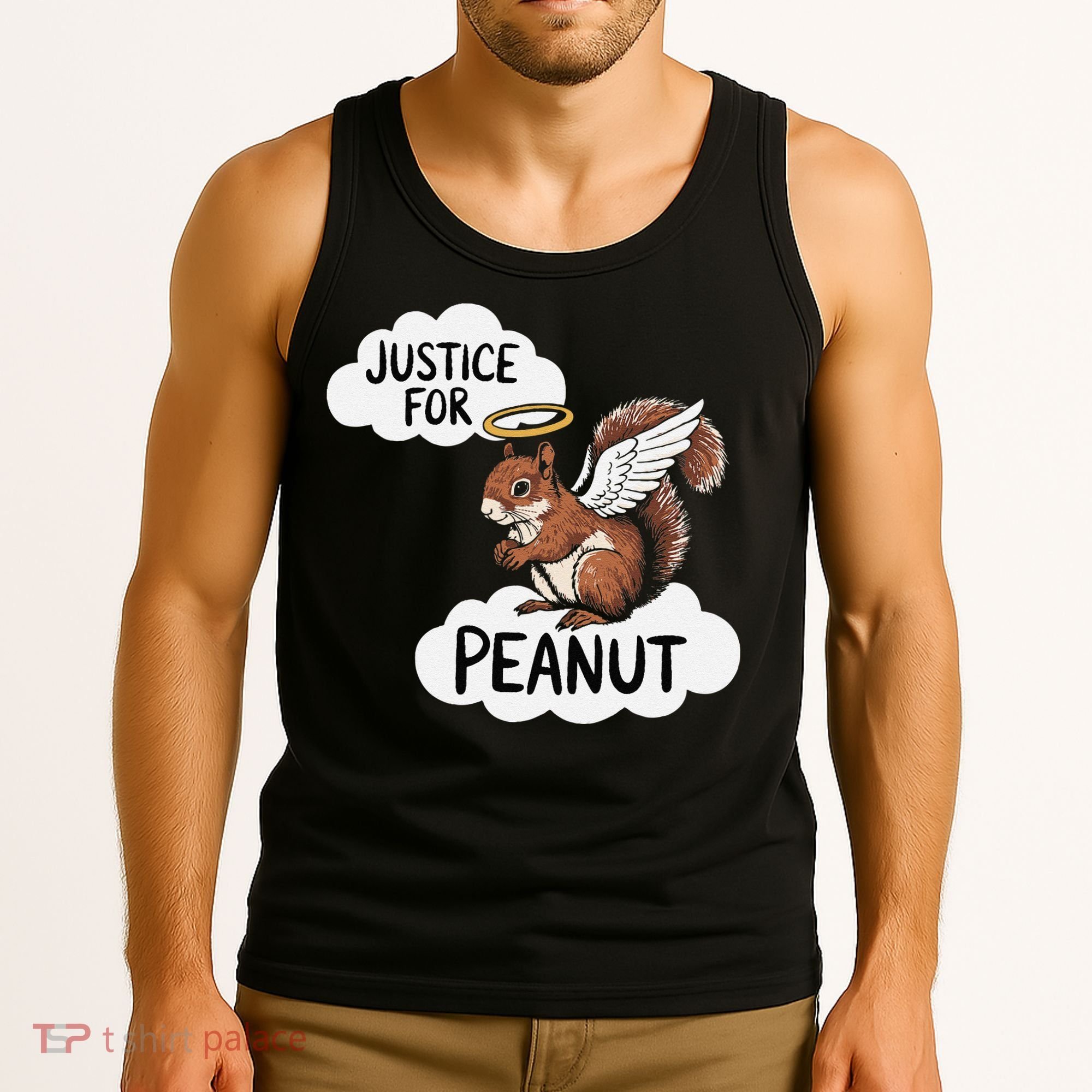 Justice For Peanut The Squirrel Tank Top