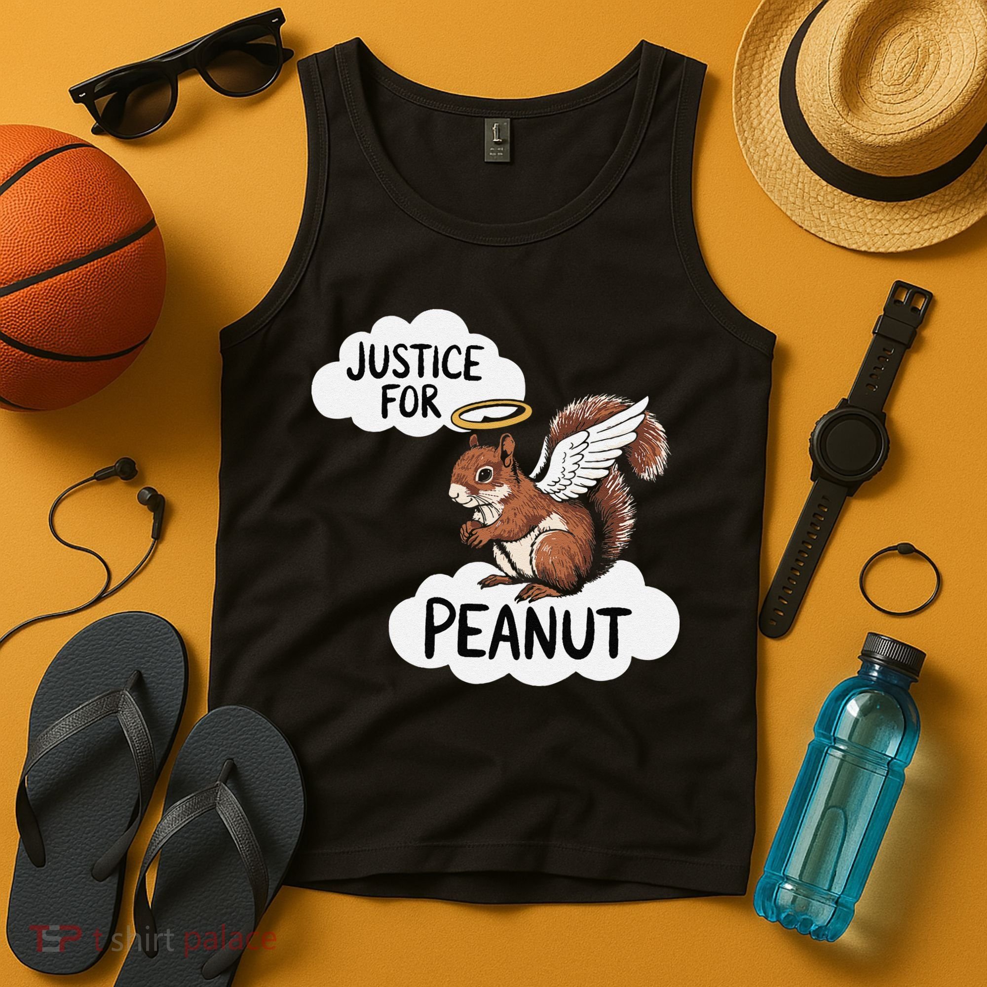 Justice For Peanut The Squirrel Tank Top
