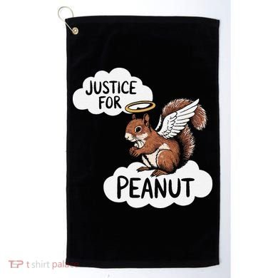 Justice For Peanut The Squirrel Golf Towel