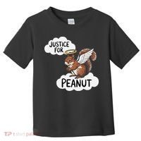 Justice For Peanut The Squirrel Toddler T-Shirt thumb 0
