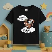 Justice For Peanut The Squirrel Toddler T-Shirt thumb 3