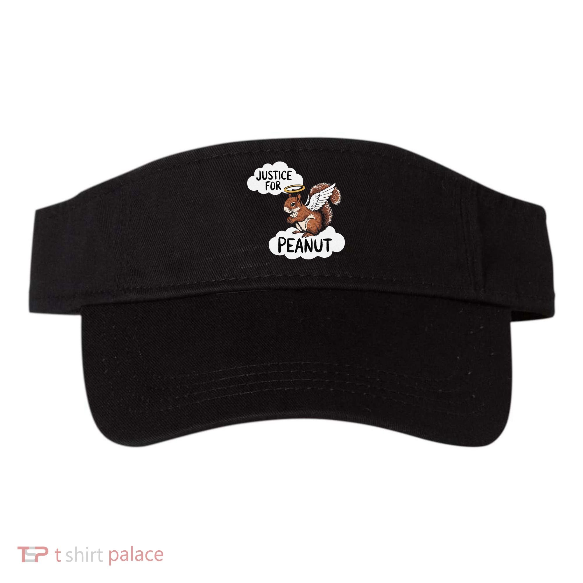 Justice For Peanut The Squirrel Visor