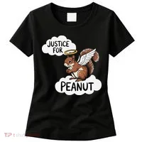 Justice For Peanut The Squirrel Women's T-Shirt thumb 0