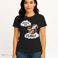Justice For Peanut The Squirrel Women's T-Shirt thumb 4