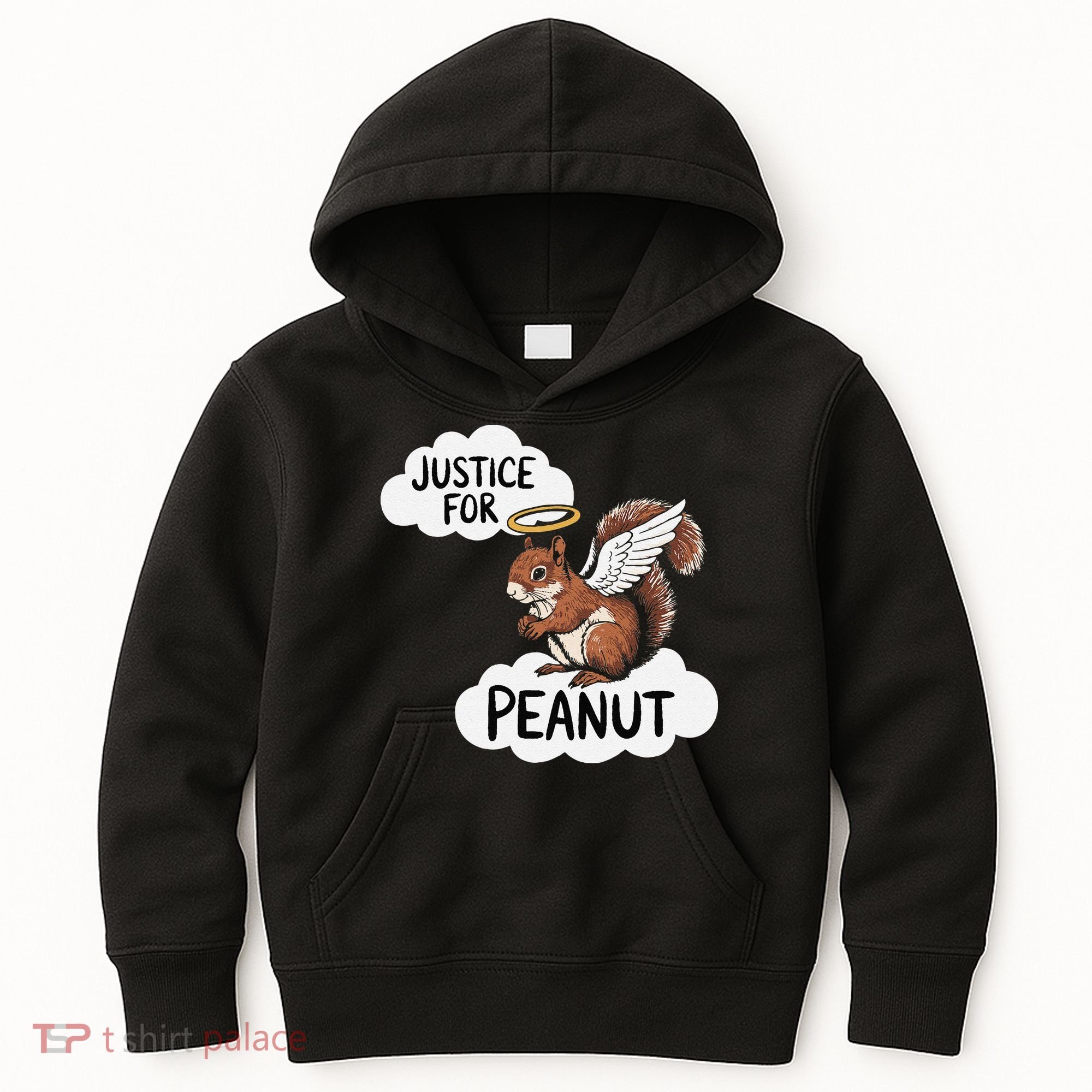 Justice For Peanut The Squirrel Kids Hoodie