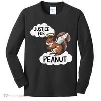 Justice For Peanut The Squirrel Kids Long Sleeve Shirt thumb 0