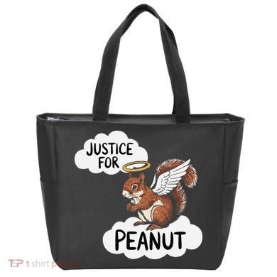 Justice For Peanut The Squirrel Tote Bag