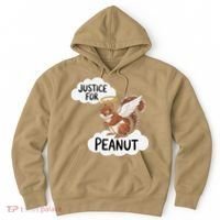 Justice For Peanut The Squirrel Hoodie thumb 0