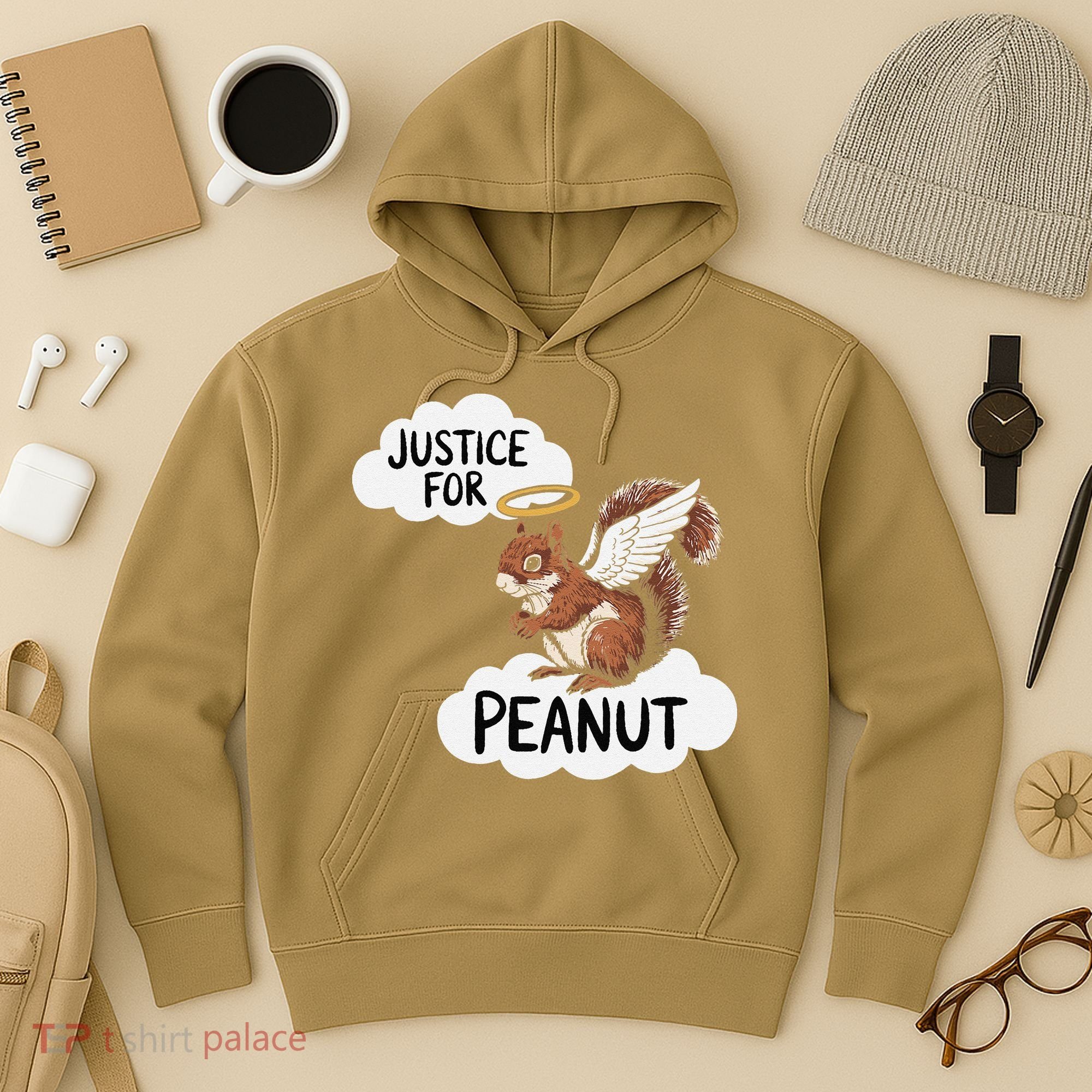 Justice For Peanut The Squirrel Hoodie