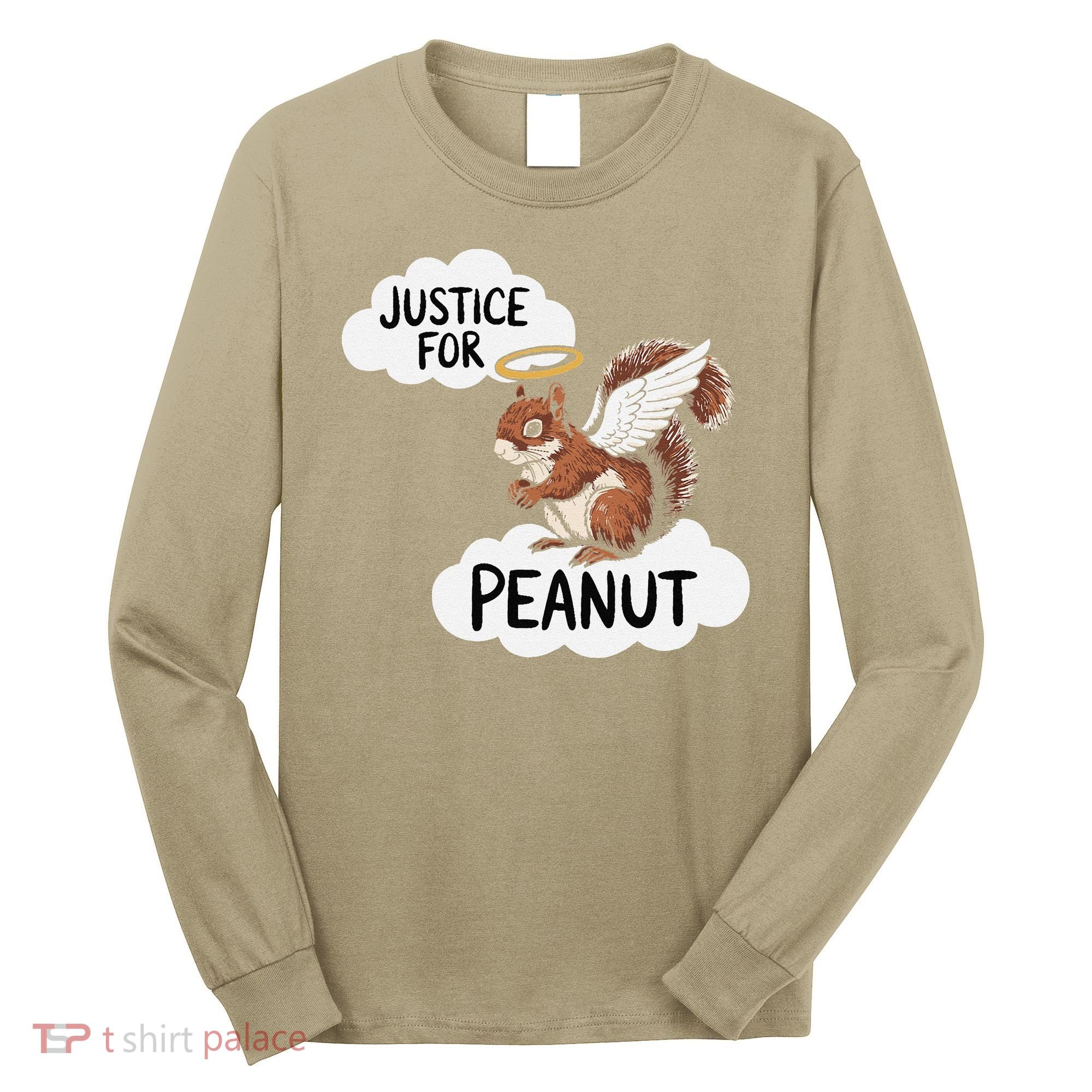Justice For Peanut The Squirrel Long Sleeve Shirt