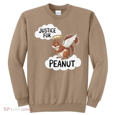 Justice For Peanut The Squirrel Sweatshirt