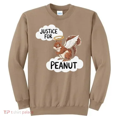 Justice For Peanut The Squirrel Sweatshirt
