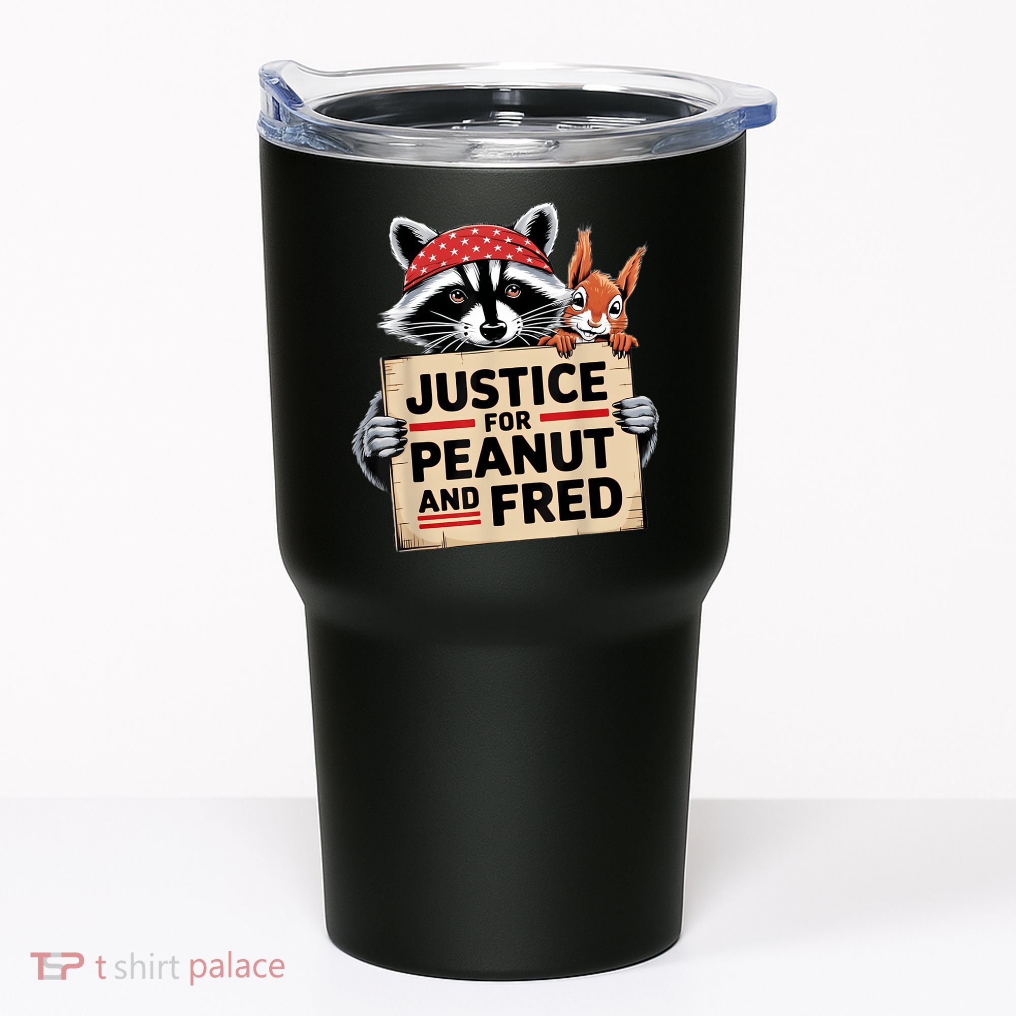 Justice For Peanut And Fred Animal Rights Protest Tumbler