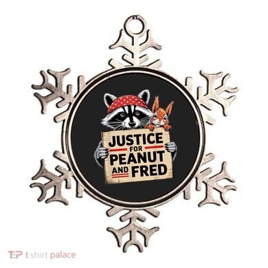 Justice For Peanut And Fred Animal Rights Protest Ornament