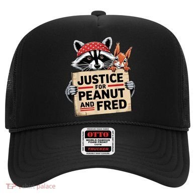 Justice For Peanut And Fred Animal Rights Protest Hat