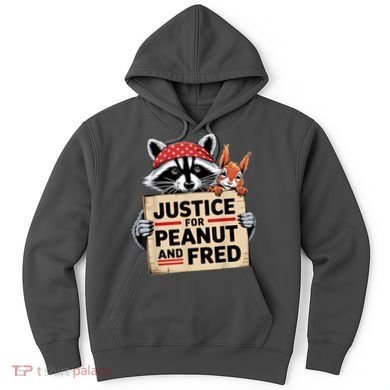 Justice For Peanut And Fred Animal Rights Protest Hoodie