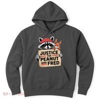 Justice For Peanut And Fred Animal Rights Protest Hoodie thumb 0