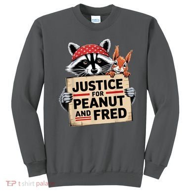Justice For Peanut And Fred Animal Rights Protest Sweatshirt