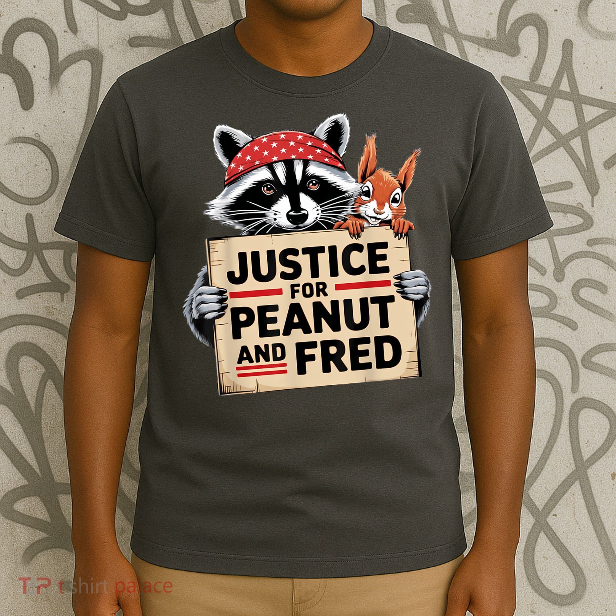 Justice For Peanut And Fred Animal Rights Protest T-Shirt