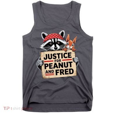 Justice For Peanut And Fred Animal Rights Protest Tank Top