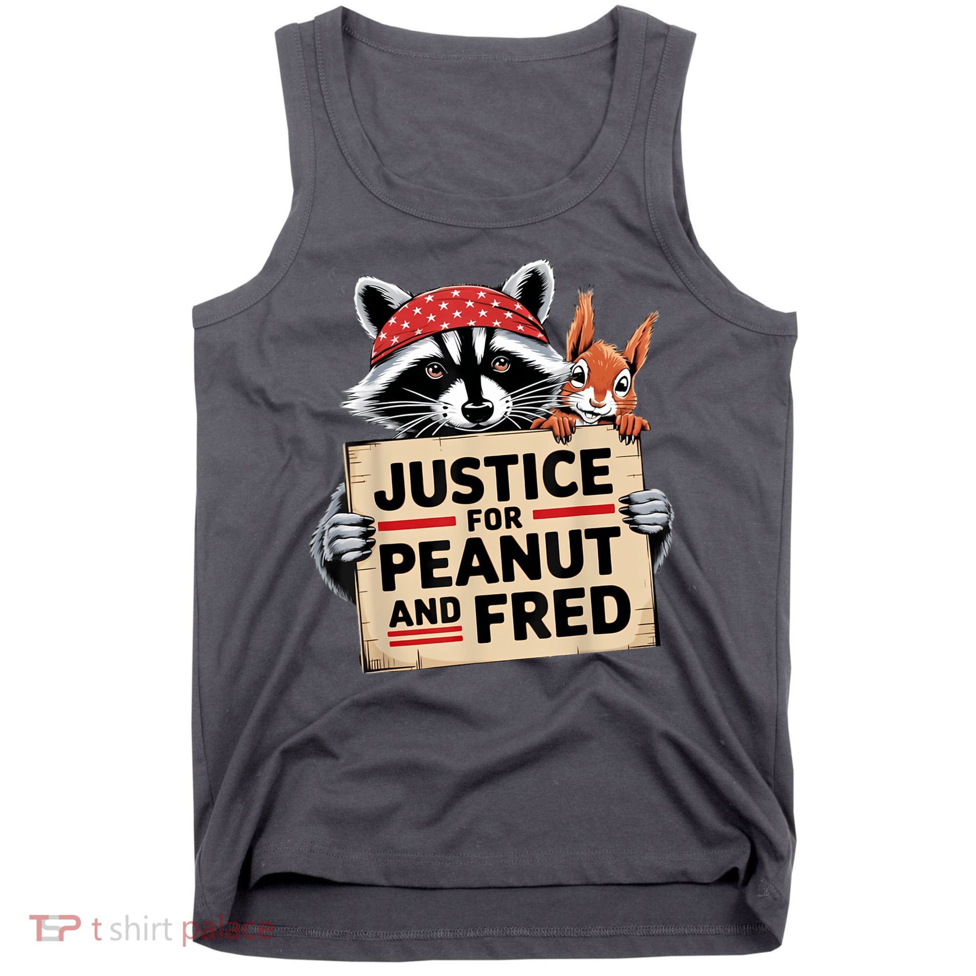 Justice For Peanut And Fred Animal Rights Protest Tank Top