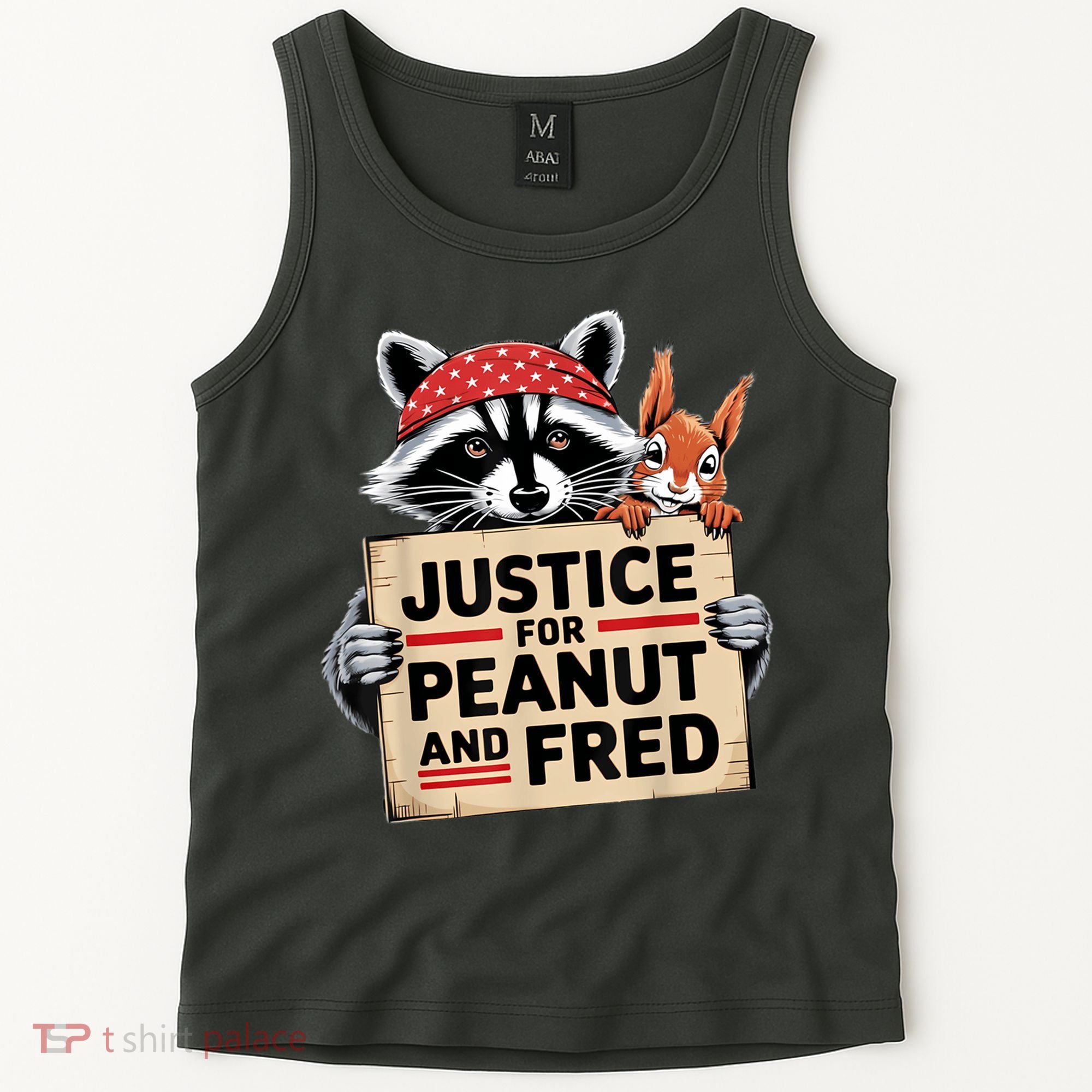 Justice For Peanut And Fred Animal Rights Protest Tank Top