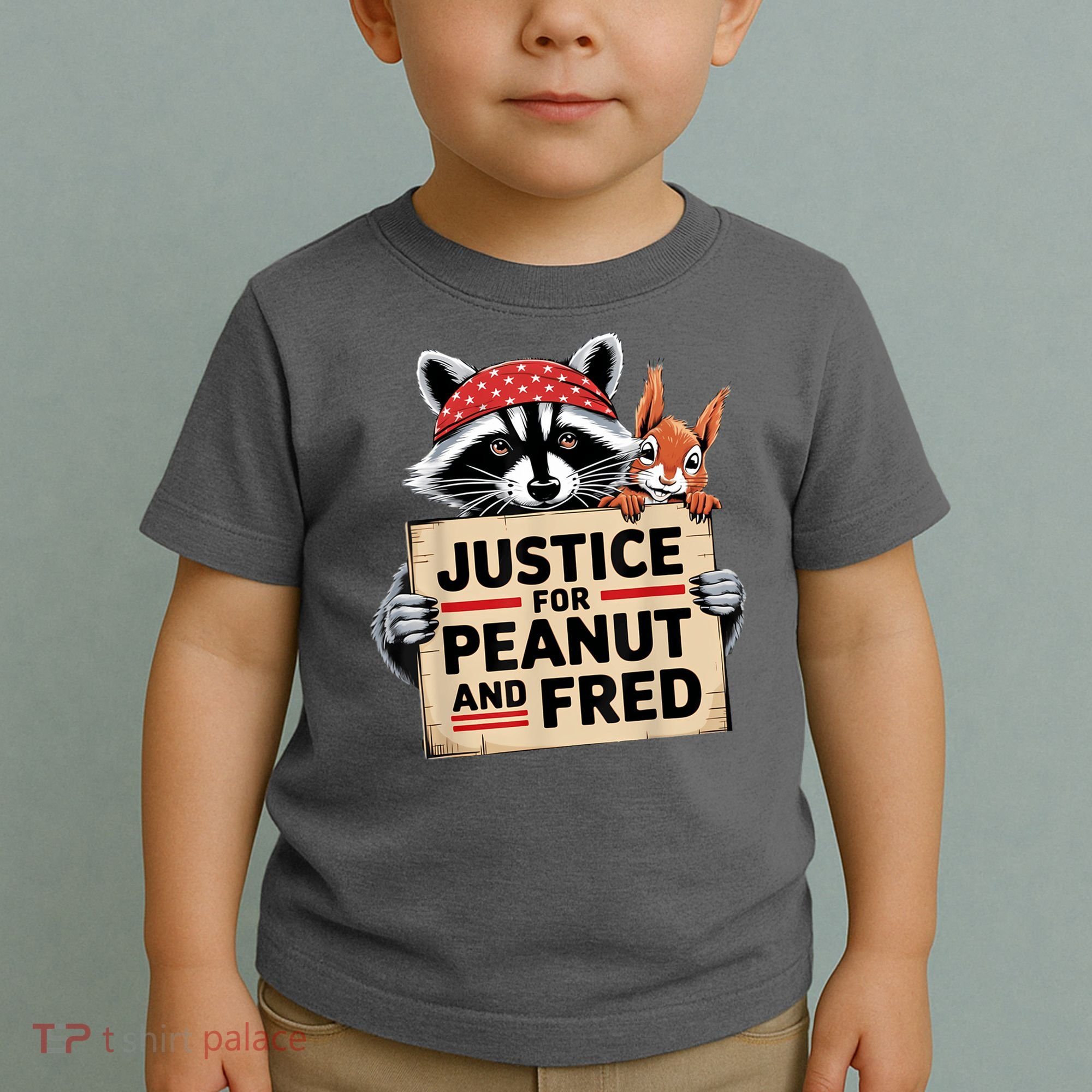 Justice For Peanut And Fred Animal Rights Protest Toddler T-Shirt