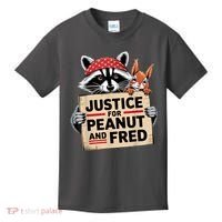 Justice For Peanut And Fred Animal Rights Protest Kids T-Shirt thumb 0