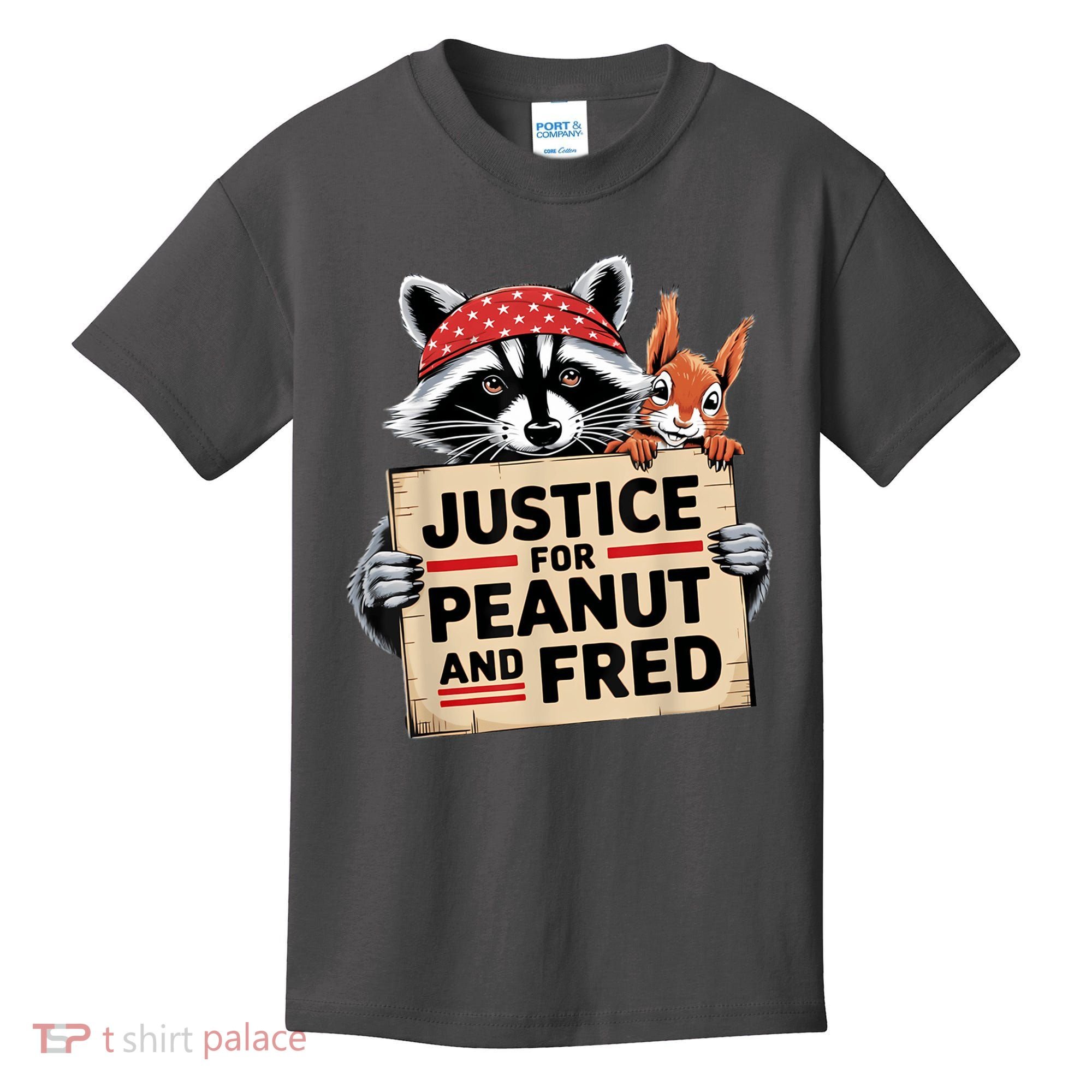 Justice For Peanut And Fred Animal Rights Protest Kids T-Shirt