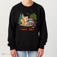 Justice For Peanut The Squirrel And Fred The Raccon Women's Sweatshirt thumb 0