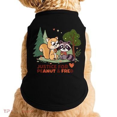 Justice For Peanut The Squirrel And Fred The Raccon Doggie Tank