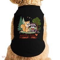 Justice For Peanut The Squirrel And Fred The Raccon Doggie Tank thumb 0