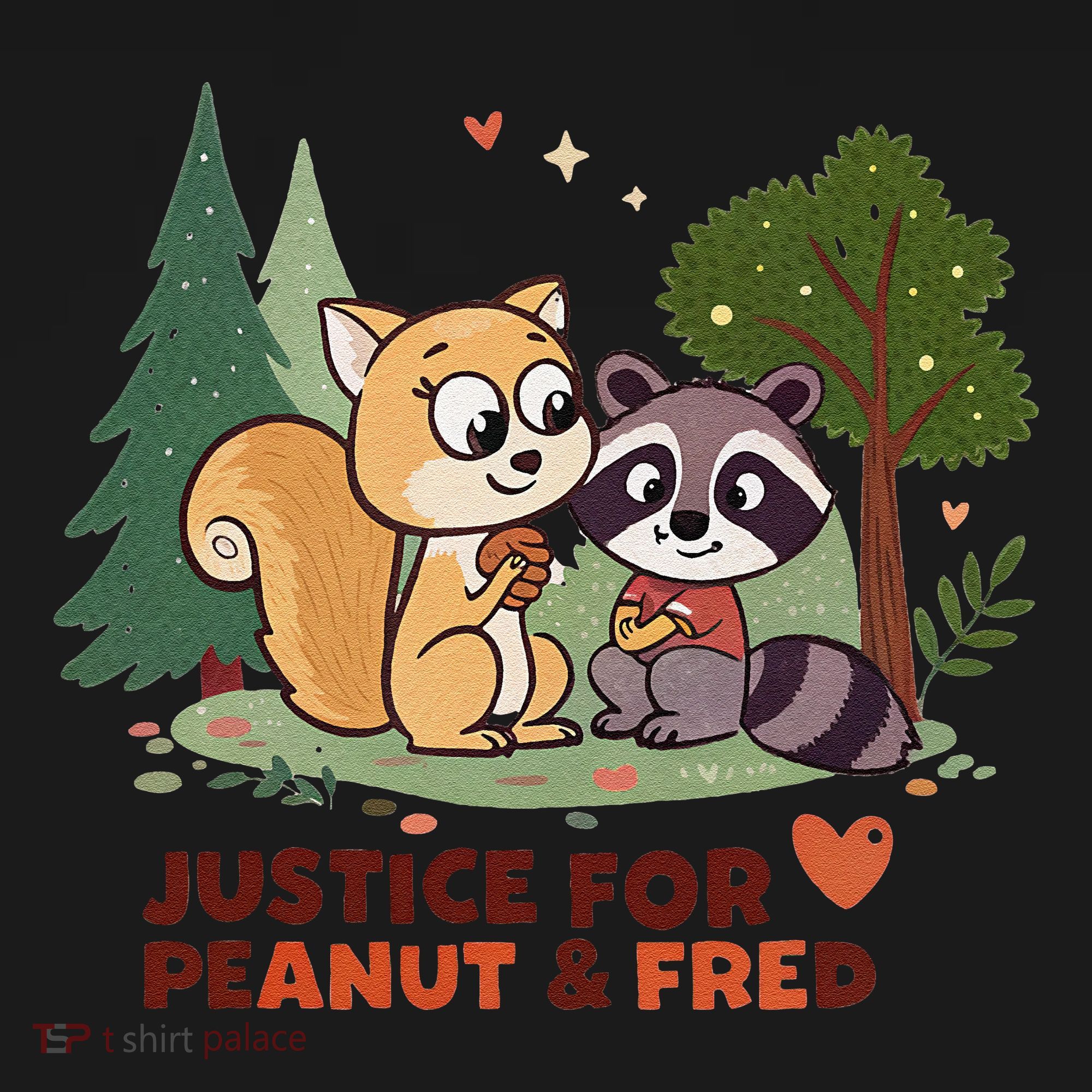 Justice For Peanut The Squirrel And Fred The Raccon Doggie Tank