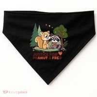 Justice For Peanut The Squirrel And Fred The Raccon USA-Made Doggie Bandana thumb 0