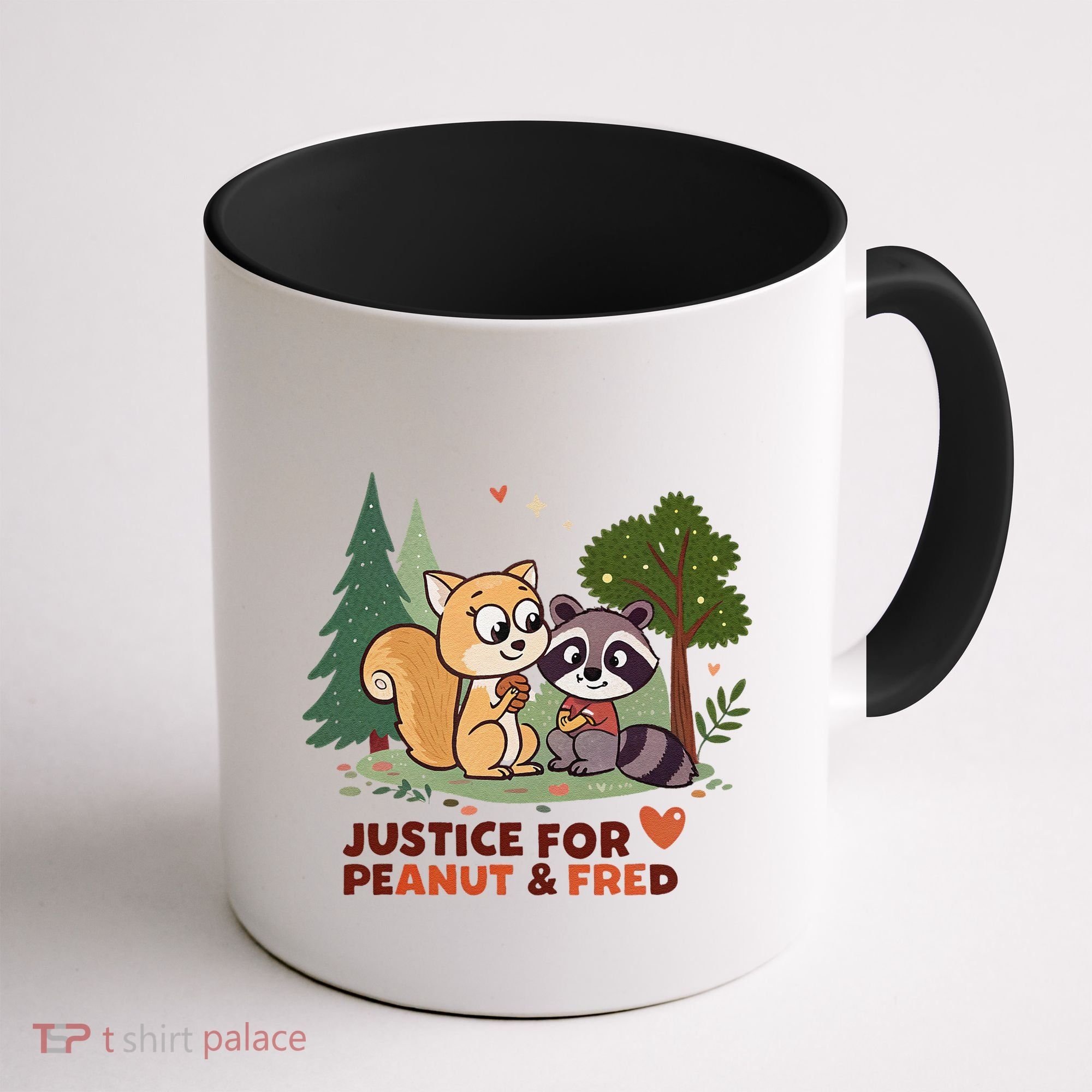 Justice For Peanut The Squirrel And Fred The Raccon Coffee Mug