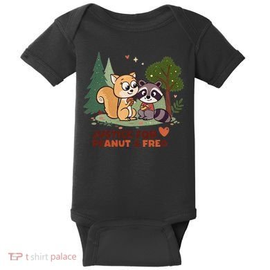 Justice For Peanut The Squirrel And Fred The Raccon Baby Bodysuit