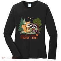 Justice For Peanut The Squirrel And Fred The Raccon Women's Long Sleeve Shirt thumb 0