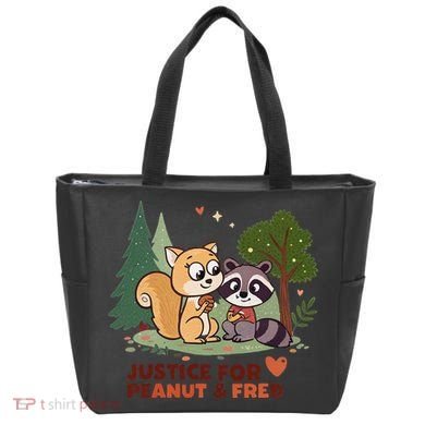 Justice For Peanut The Squirrel And Fred The Raccon Tote Bag